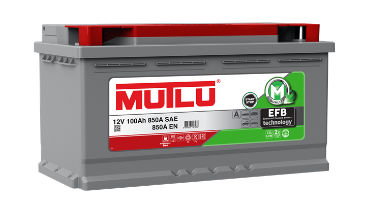 Mutlu Akü 12V 100Ah 850A SFB Seri 3