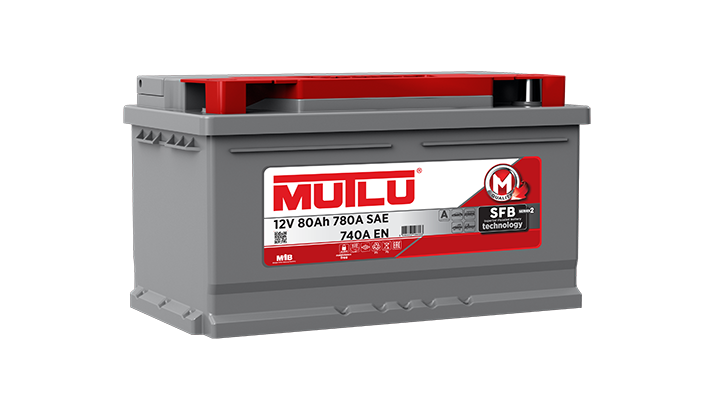 Mutlu Akü 12V 80Ah 800A AGM Start-Stop