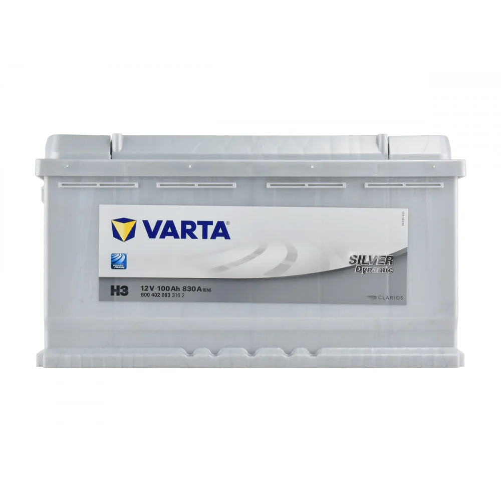 Varta 12V 100Ah Silver Dynamic Sağ (+)